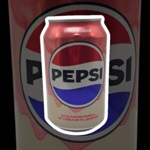 Pepsi Strawberry cream flavour