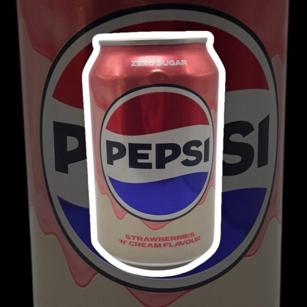 Pepsi Strawberry cream flavour